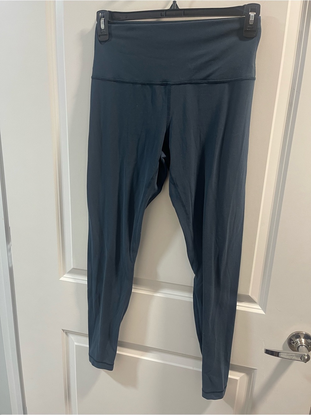 lululemon athletica High-Rise Solid Leggings - Teal Blue